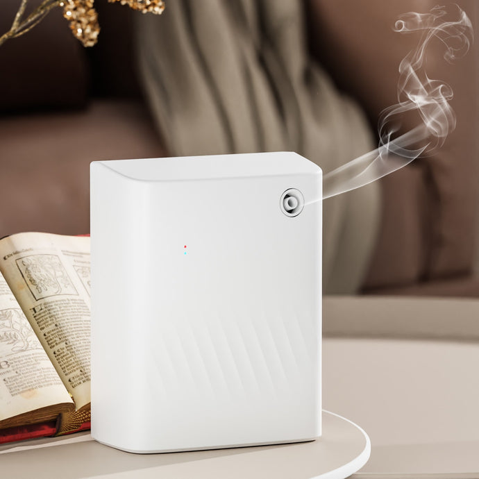 Diffuser Aroma Oil AE 500B Bluetooth for a pleasant aromatic ambiance in smaller spaces. With Bluetooth capability, you can customize the essential oil scent with a few taps of your phone.